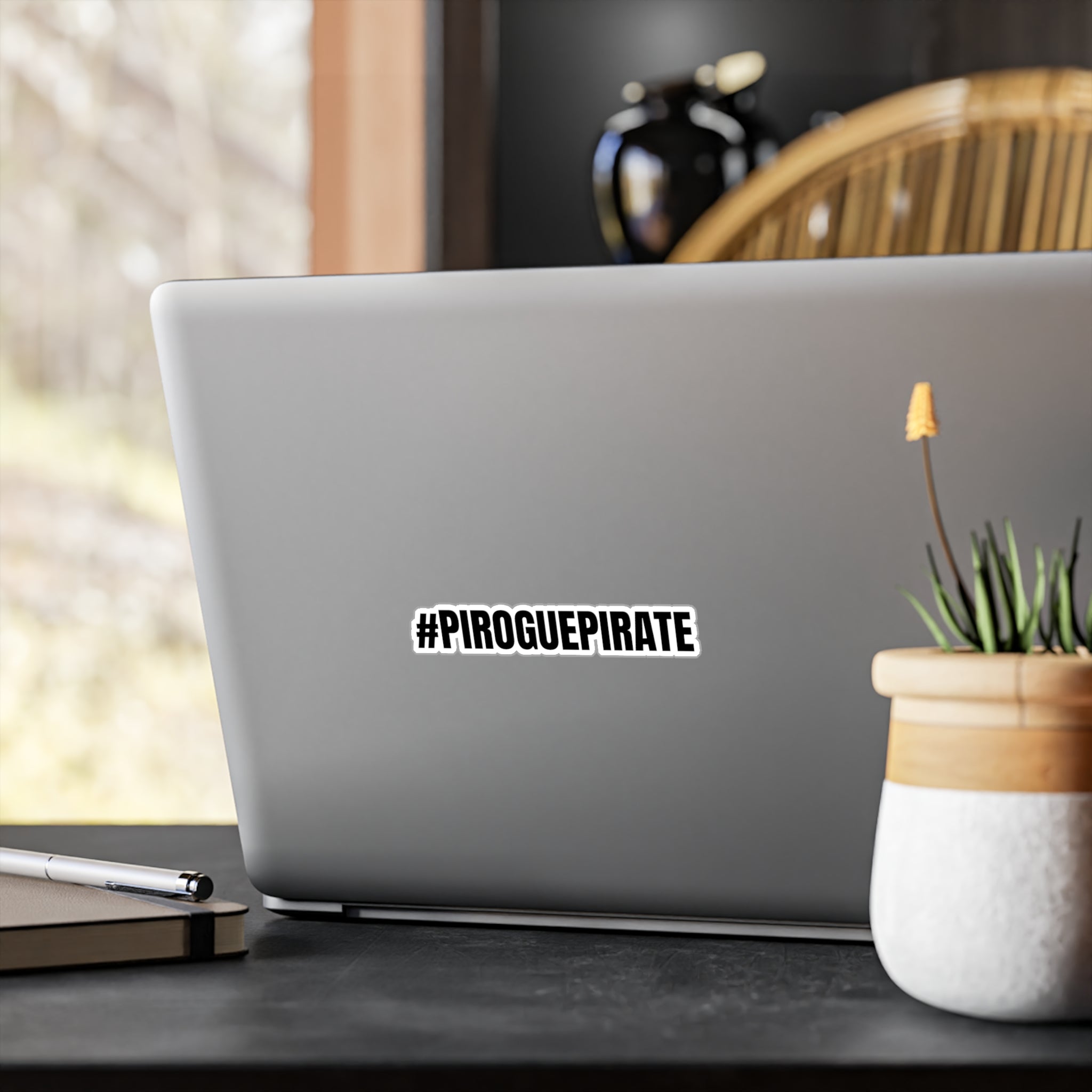 #PIROGUEPIRATE Vinyl Decal