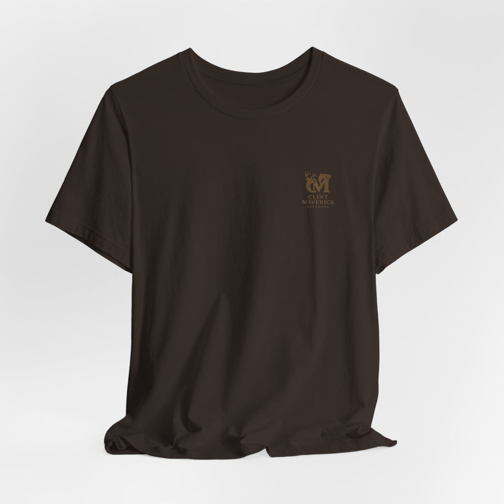 Straight Green Short Sleeve Tee