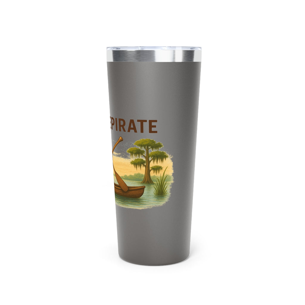 #PIROGUEPIRATE Insulated Tumbler, 22oz