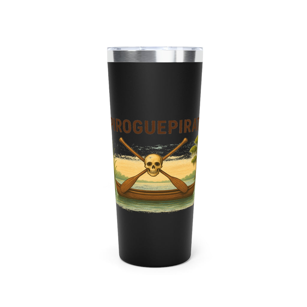 #PIROGUEPIRATE Insulated Tumbler, 22oz