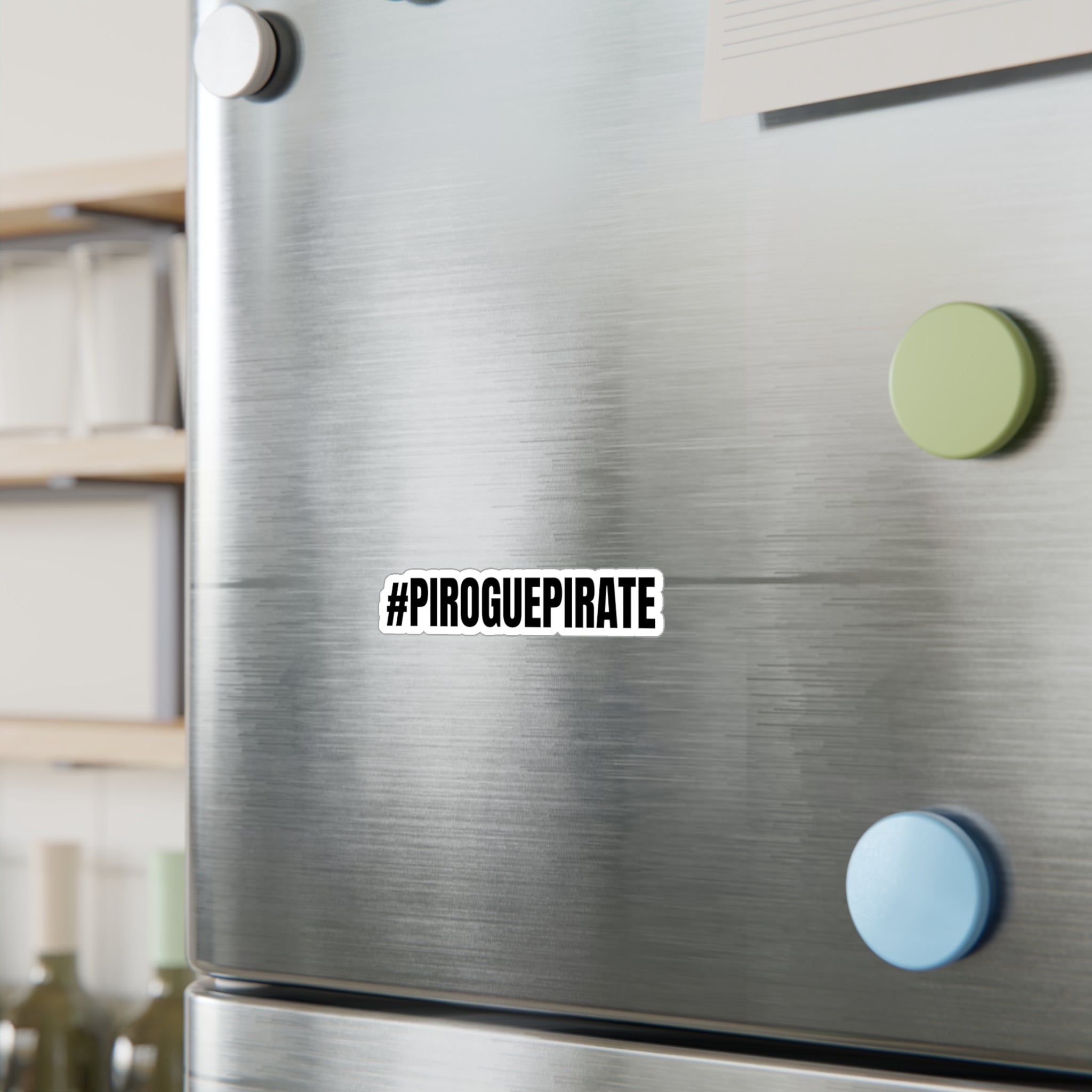 #PIROGUEPIRATE Vinyl Decal