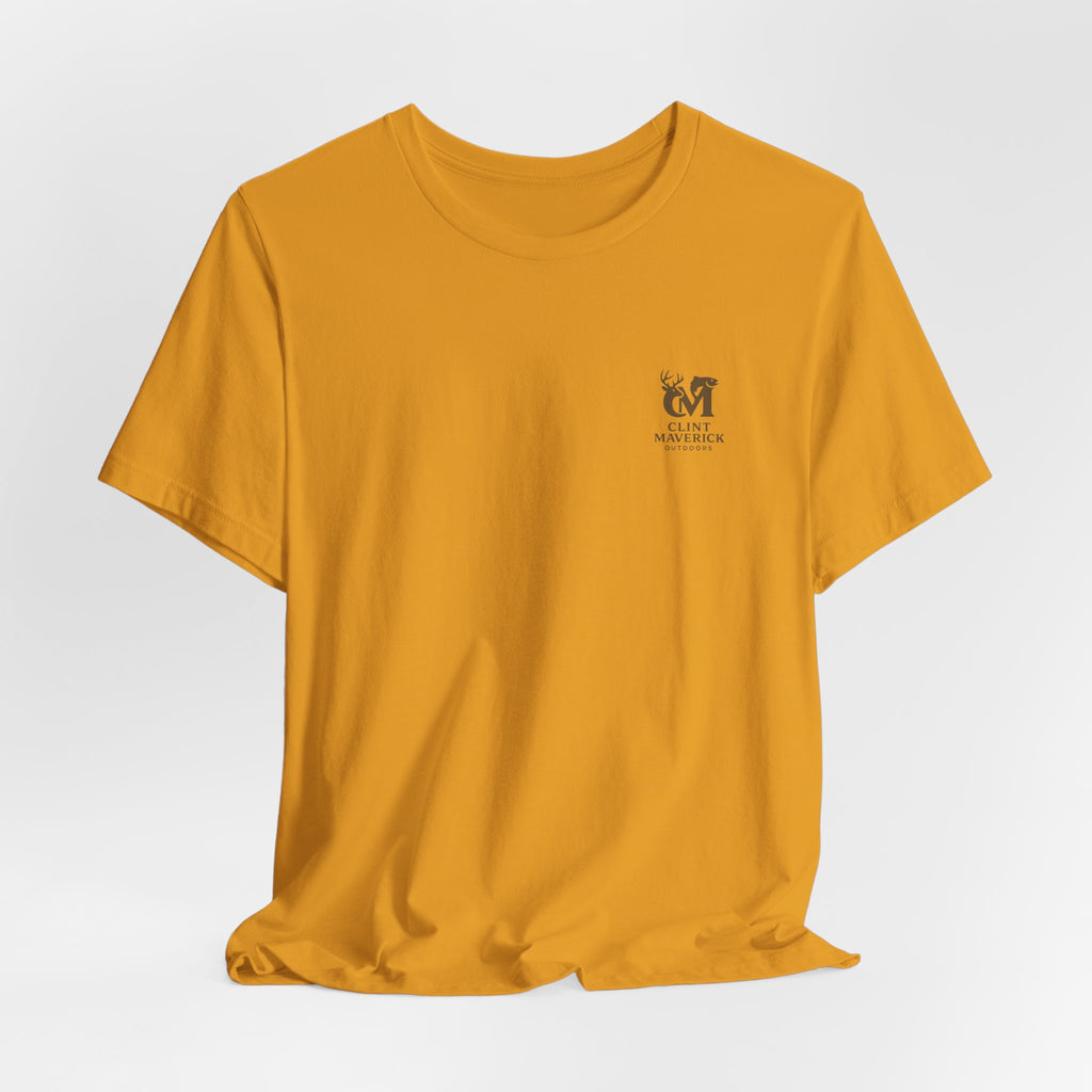 Straight Green Short Sleeve Tee