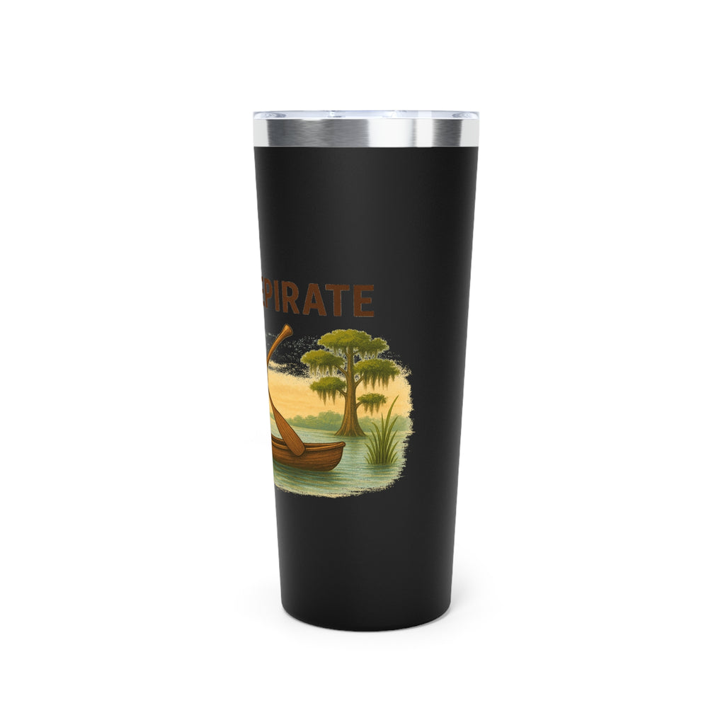 #PIROGUEPIRATE Insulated Tumbler, 22oz