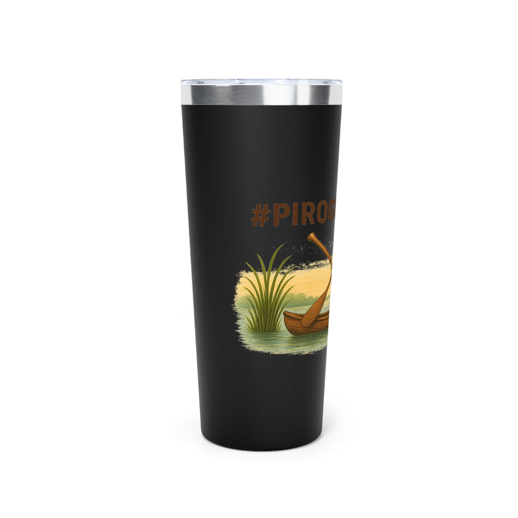 #PIROGUEPIRATE Insulated Tumbler, 22oz