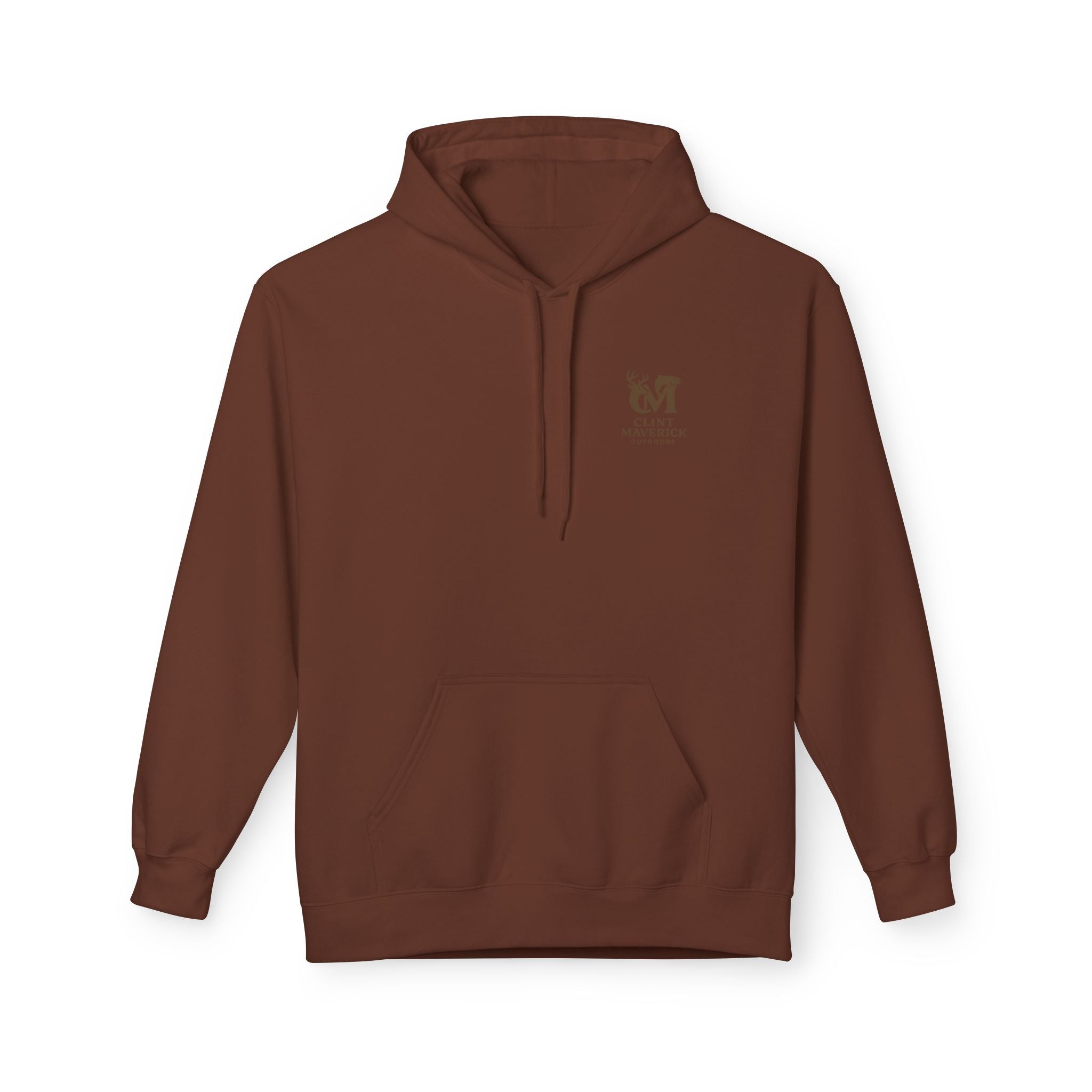 Straight Green Softstyle Fleece Hoodie