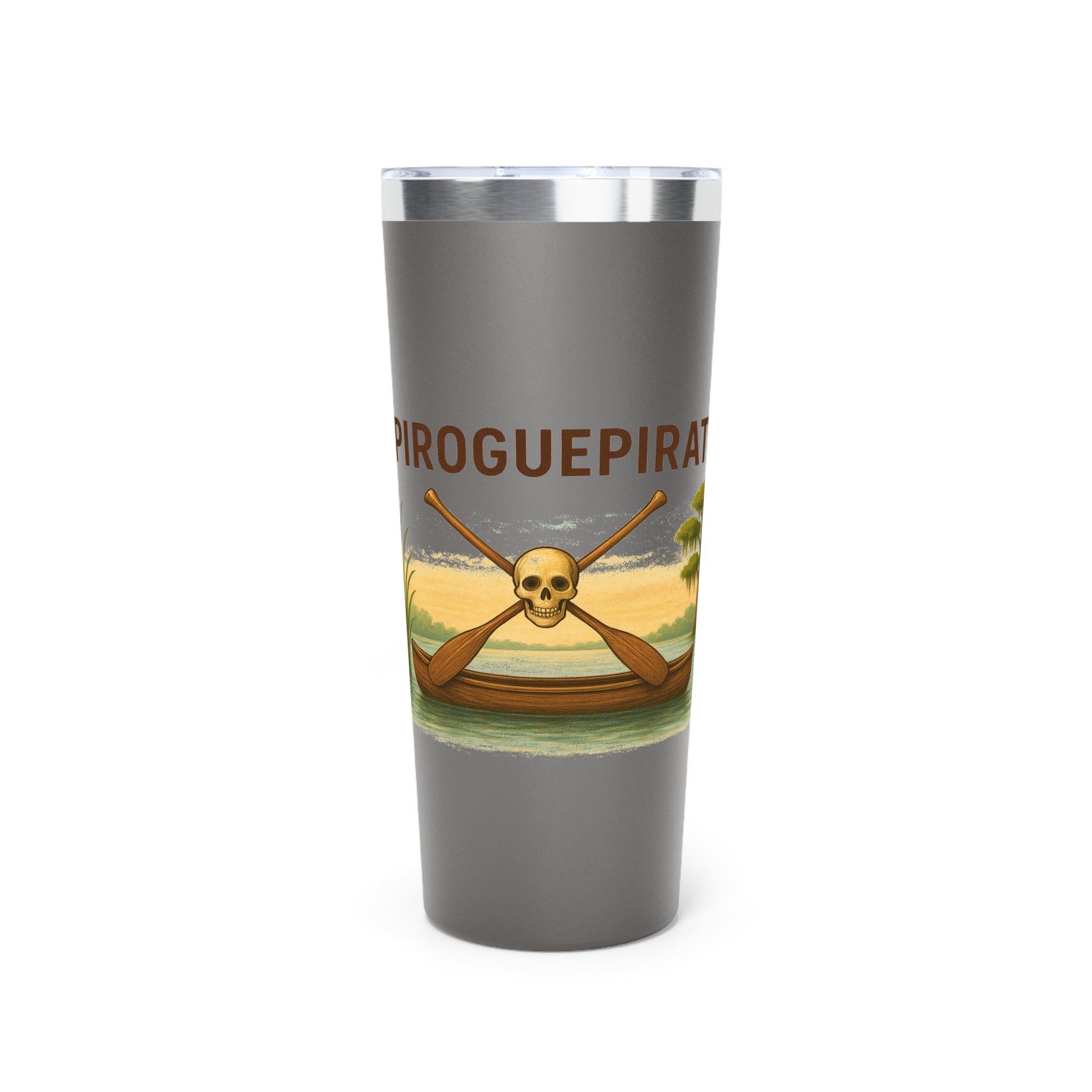 #PIROGUEPIRATE Insulated Tumbler, 22oz